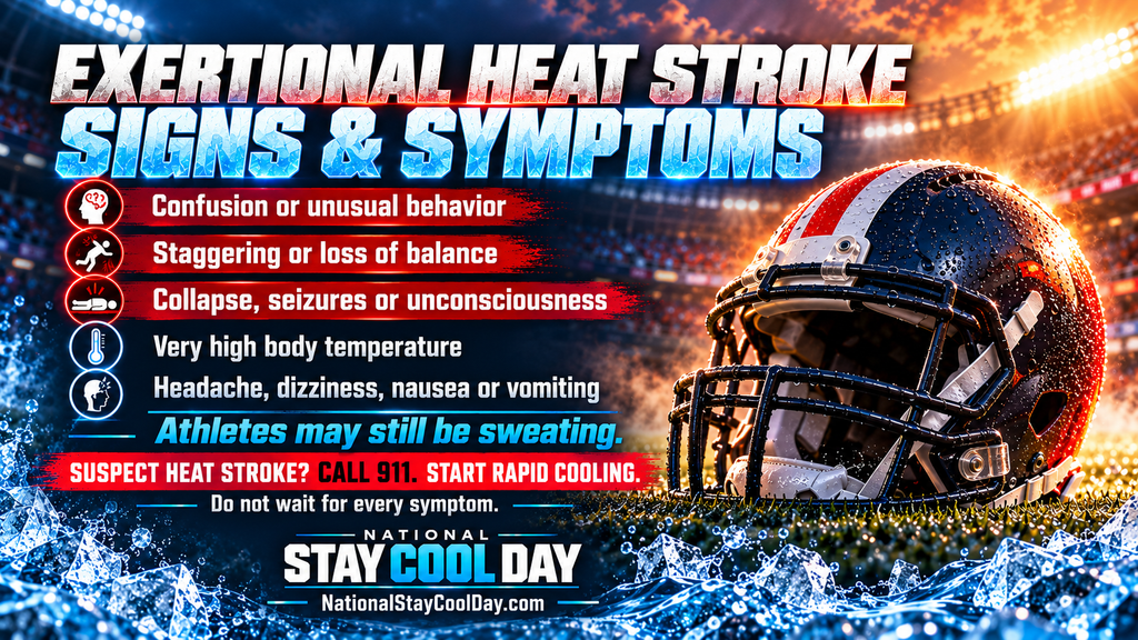 National Stay Cool Day Signs and Symptoms
