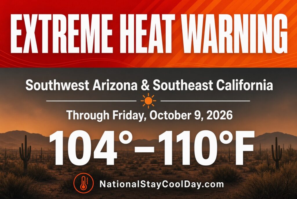 arizona heat warning nationalstaycoolday